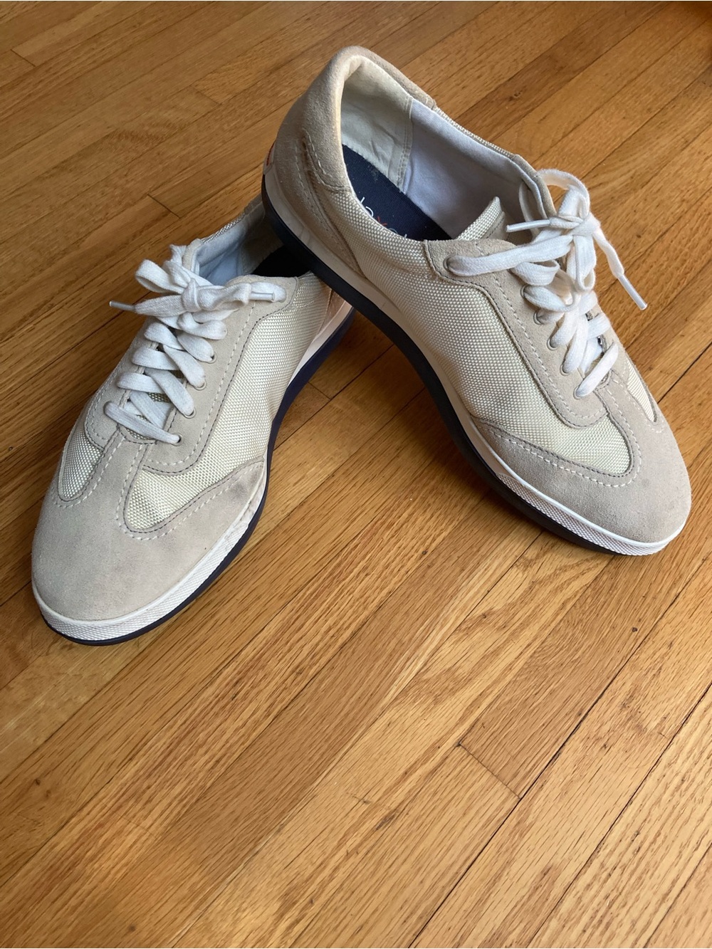 Tommy Bahama Men's Reflexology Sneakers in Cream
